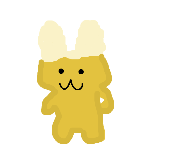 ウサギビールのイラスト