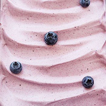 ブルーベリーヨーグルトジェラートの画像